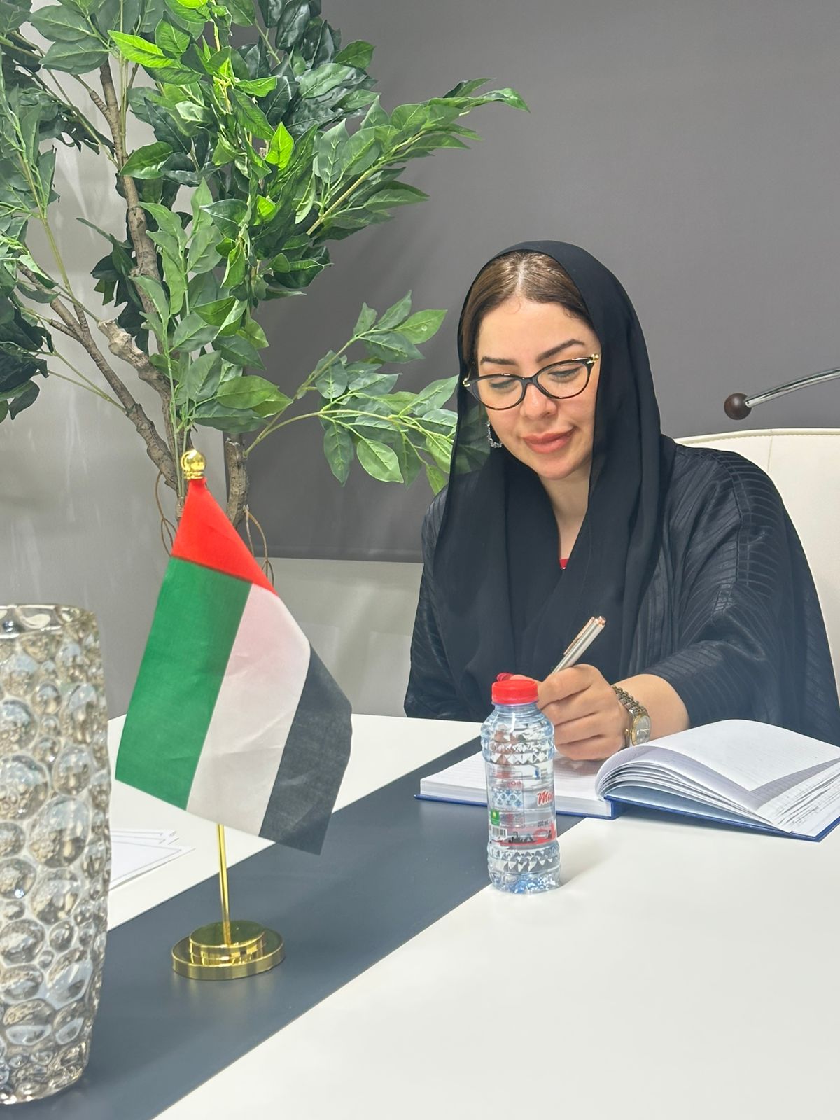 Dr. Faten Tamim at work